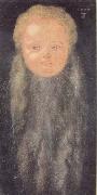 Albrecht Durer Portrait of a boy with a long beard Spain oil painting reproduction